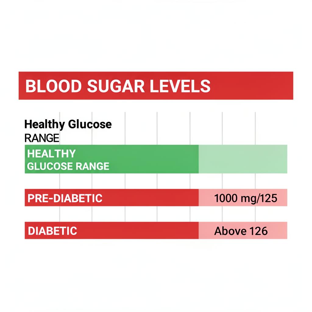 Blutzuckerspiegel Tabelle – Gesunder Bereich, Prä-Diabetes und Diabetes